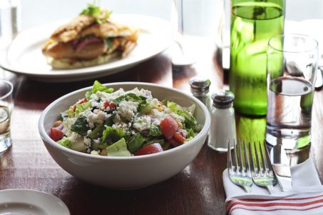 Mediterranean Salad at The Smith Restaurant NYC 2013